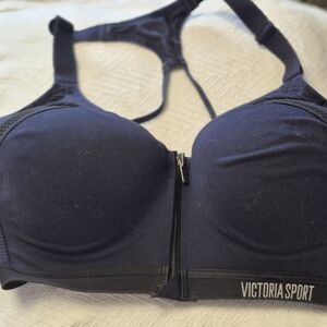 Victorias Secret Women's Navy Sports Bra 34 DD